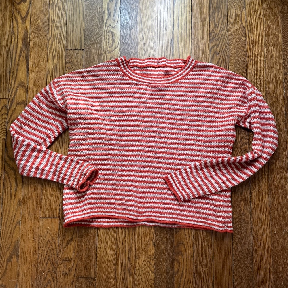 Madewell cropped sweater